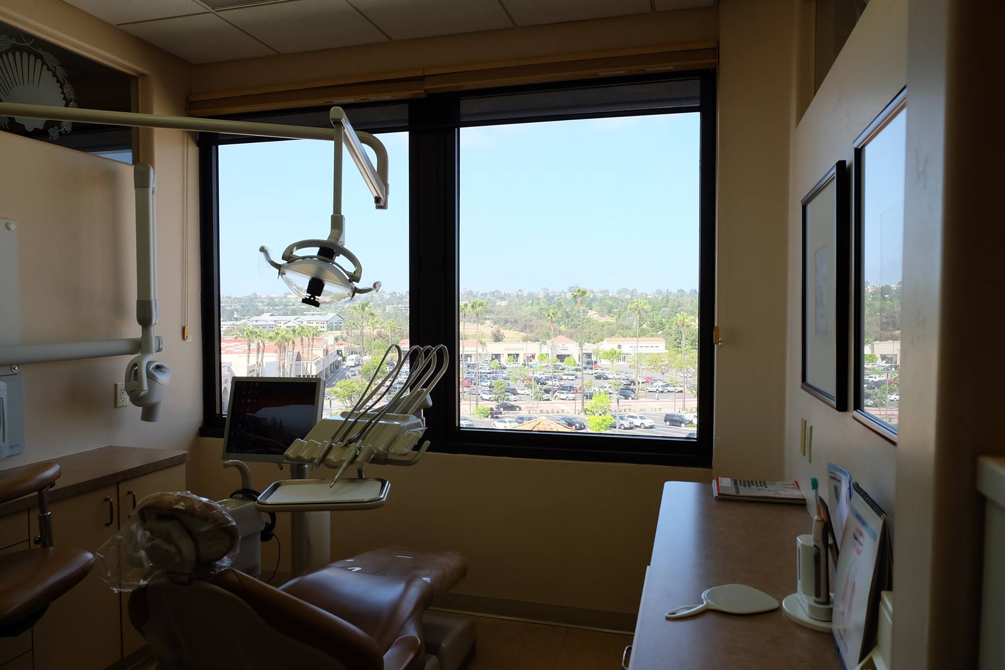 office chair window - dental bonding